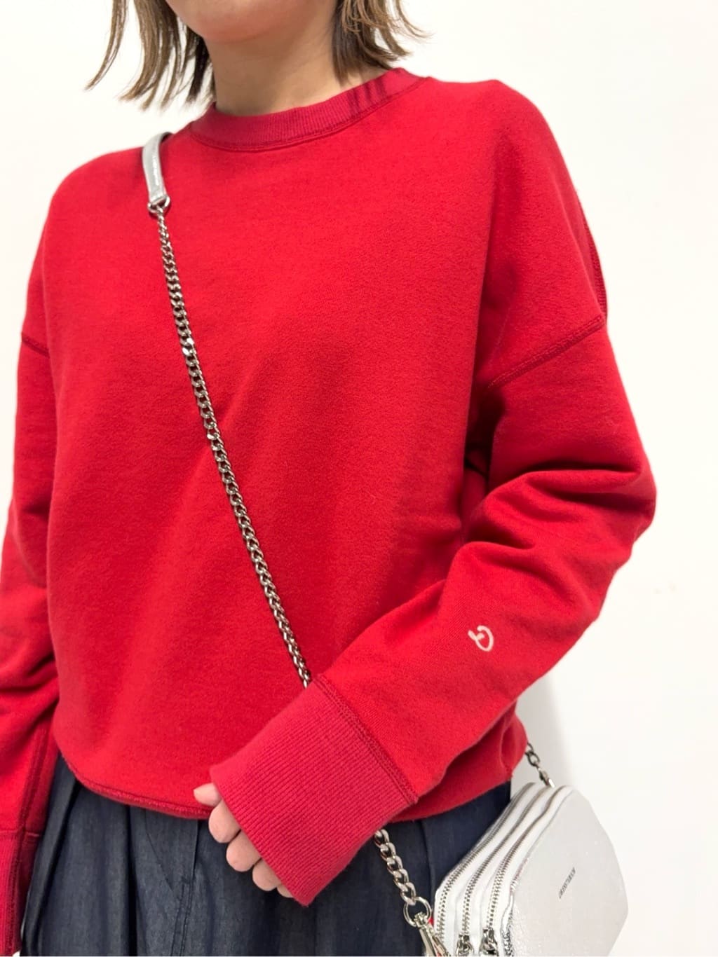 Nishijimaさんの「DRESSTERIOR｜【接触冷感/吸水速乾】クールタッチ デニムライク タックスカート」を使ったコーディネート