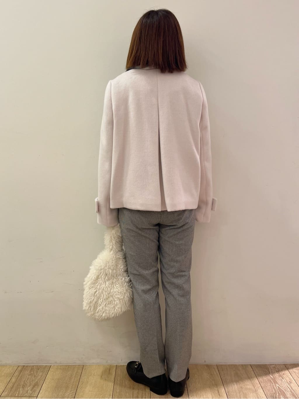 kcさんの「OPAQUE.CLIP｜ウォームストレッチテーパードパンツ【洗濯機OK／防シワ／吸湿発熱】《XS～3L》」を使ったコーディネート
