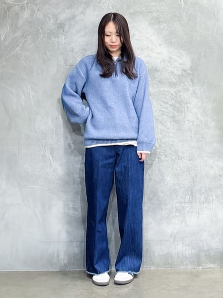 misaさんの「THE SHOP TK｜【2WAY/洗える】リバーシブル フェイクファーブルゾン」を使ったコーディネート