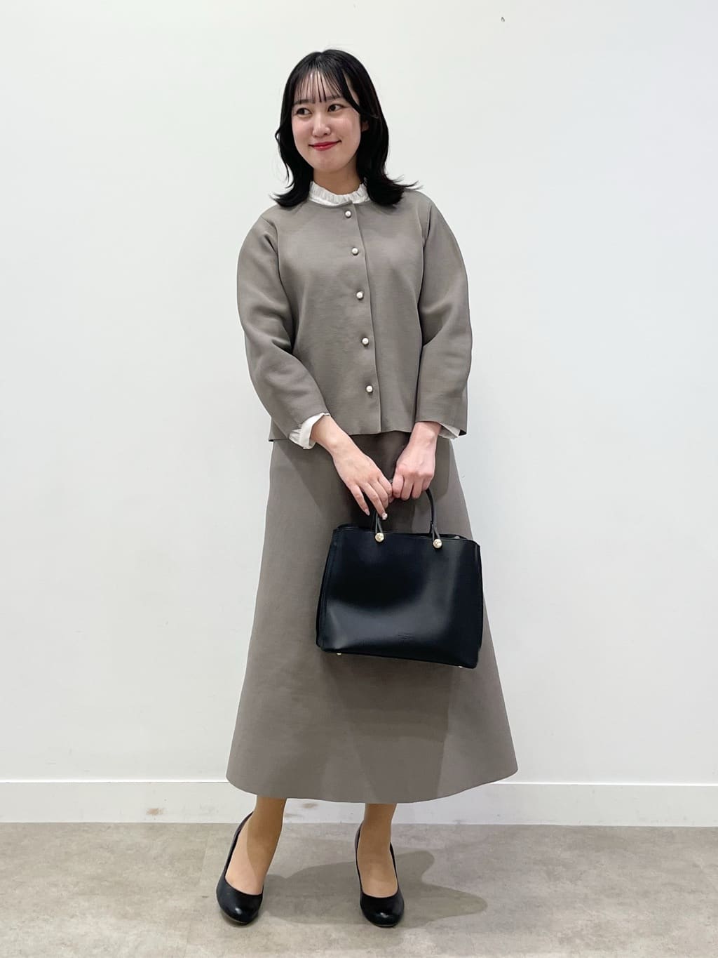 yukariさんの「Dessin｜【入卒/セレモニー/単品使い2WAY可能】ニットセットアップ」を使ったコーディネート