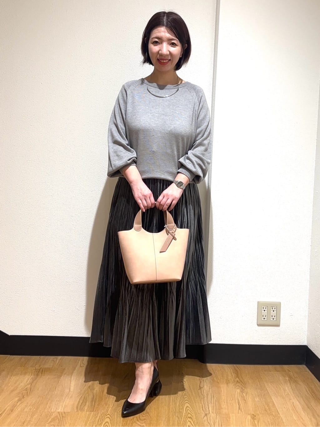 MIKIKOさんの「UNTITLED｜【はっ水機能/フード取り外し可】ミディダウンコート」を使ったコーディネート