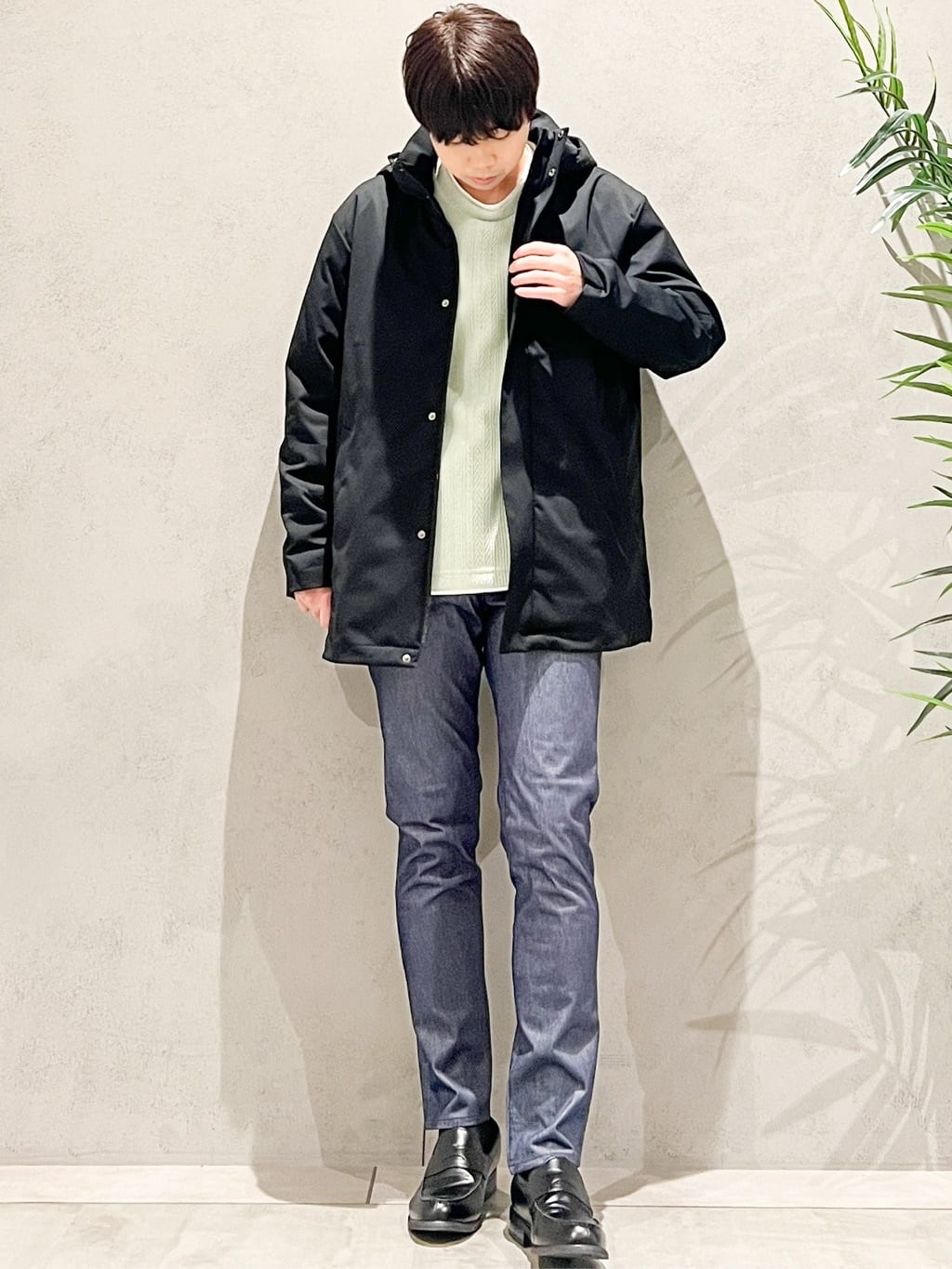 SHI-MAさんの「THE SHOP TK｜【3WAY】中綿ライナー付き カルゼコート　洗濯機OK/ON・OFF対応」を使ったコーディネート