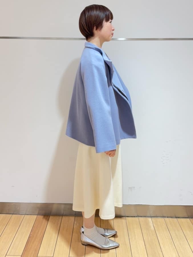 あやさんの「UNTITLED｜【着回しが効く／オンオフアウター】ウールショートコート」を使ったコーディネート