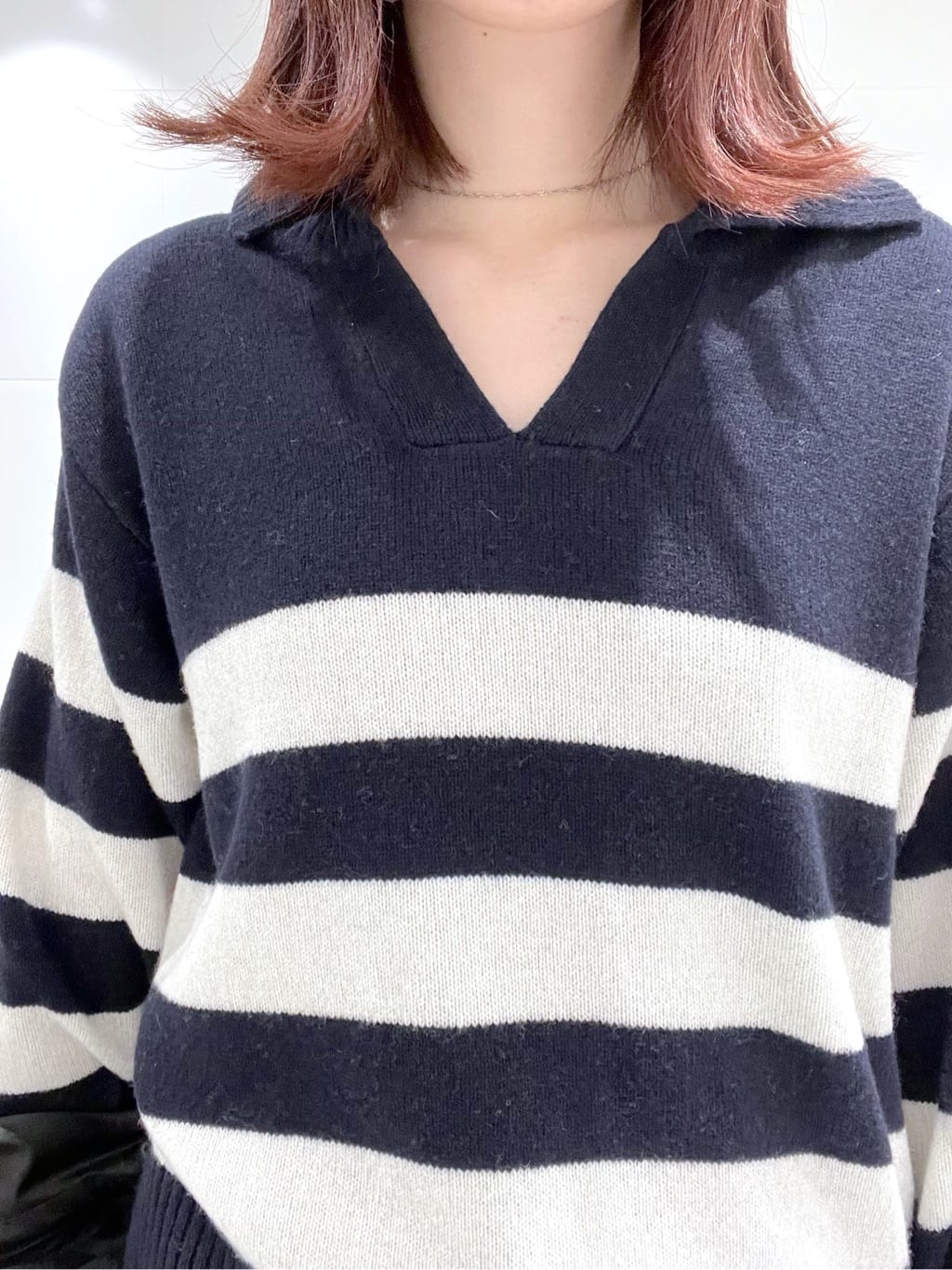 Makinoさんの「Dessin｜ウール混クルーネックコート」を使ったコーディネート