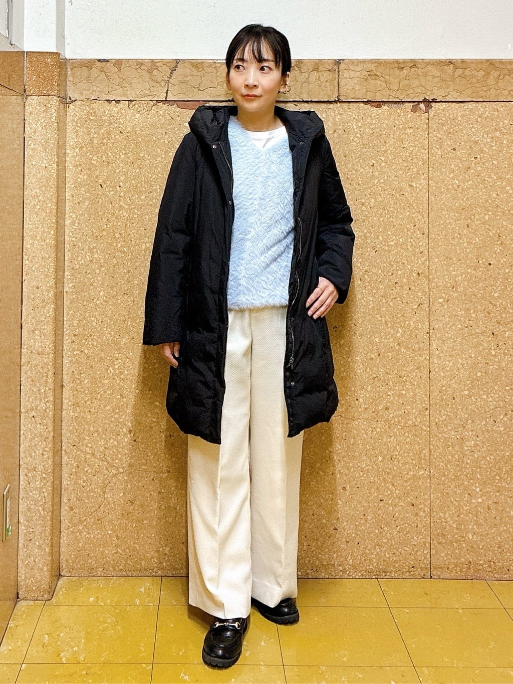 hattoriさんの「INDIVI｜【UVケア】プリントフォトロングTシャツ」を使ったコーディネート