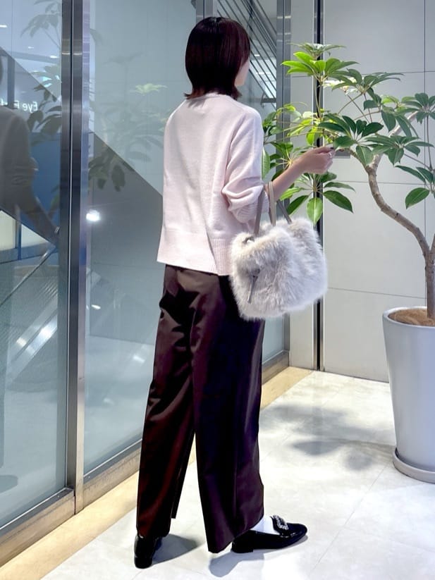 yukaさんの「UNTITLED｜【8色展開/洗える】ウールカシミヤ ハイネックニット」を使ったコーディネート