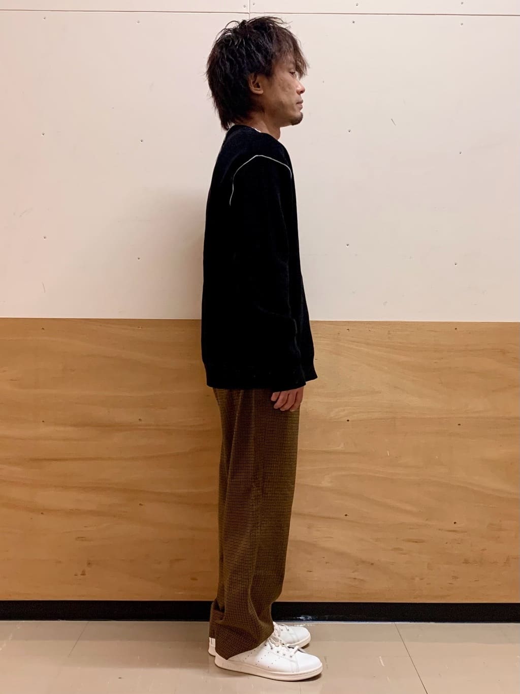 MATUさんの「THE SHOP TK｜【包み込まれるような柔らかさ】配色モールニット 洗濯機OK」を使ったコーディネート