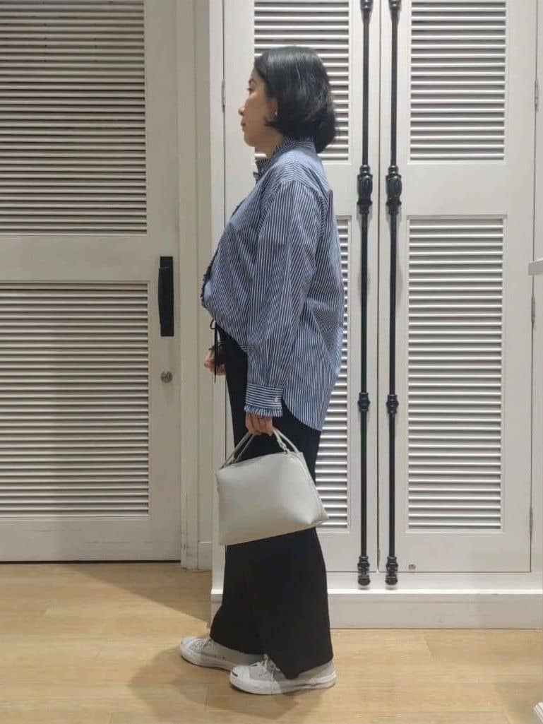 kaiさんの「Dessin｜【洗える】フリルネックブラウス」を使ったコーディネート