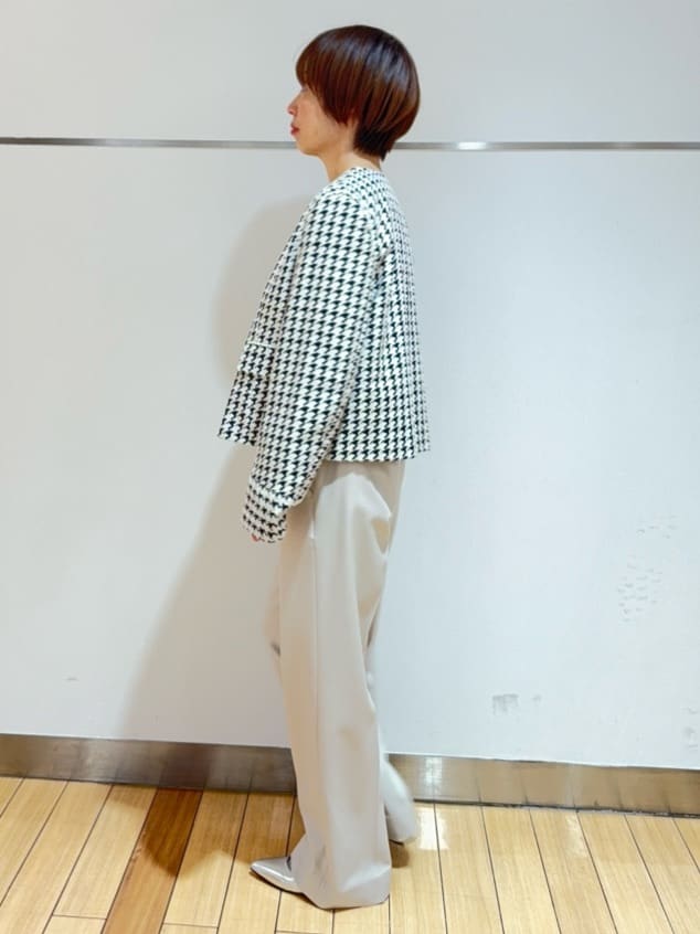 あやさんの「UNTITLED｜【セットアップ可能】クラシックチドリ ジャケット」を使ったコーディネート