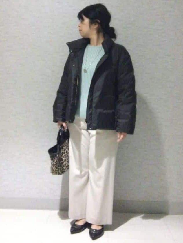 sakoさんの「Reflect｜【ゆったり着られる◎】ワイドリブニットプルオーバー」を使ったコーディネート