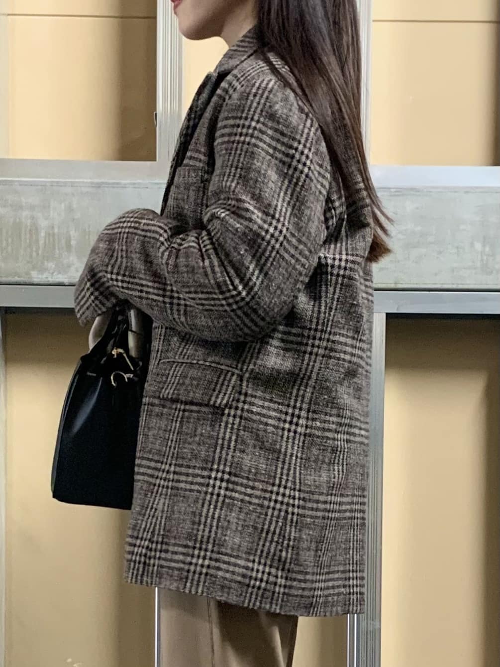 sahoさんの「THE SHOP TK｜【洗える】ほど良くラフで女性らしい ハーフZIPニット」を使ったコーディネート