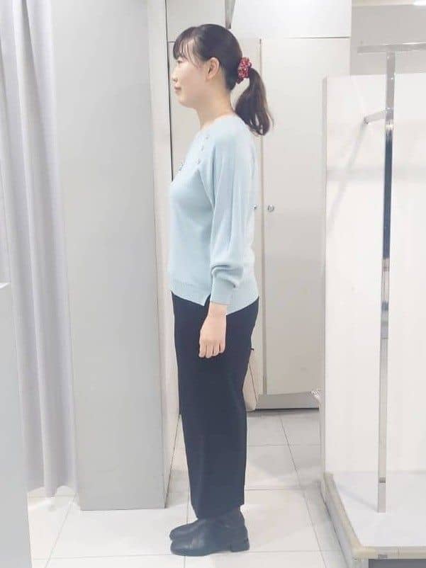 AZUSAさんの「Reflect｜【ゆったり着られる◎】ラグランスリーブニット」を使ったコーディネート