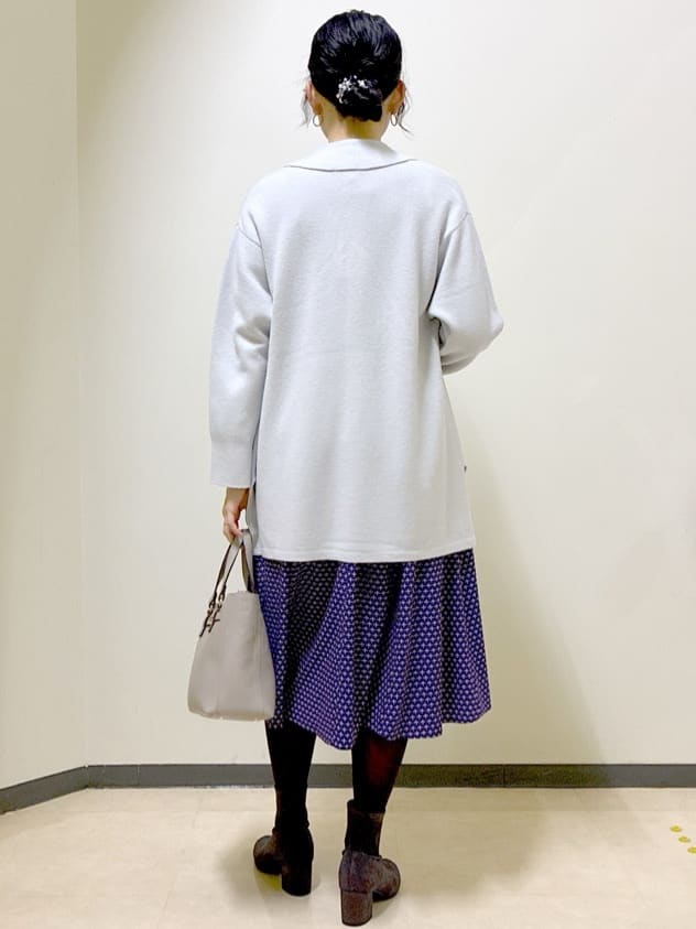  beni_gingerさんの「Reflect｜【ライトアウター／気軽な羽織に◎】オフボディカーディガン」を使ったコーディネート