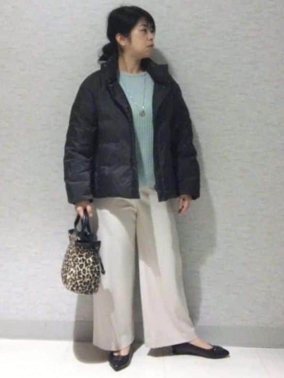 sakoさんの「Reflect｜【ゆったり着られる◎】ワイドリブニットプルオーバー」を使ったコーディネート