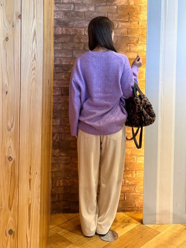 mieさんの「SHOO･LA･RUE｜ファー2層2WAYトートバッグ」を使ったコーディネート