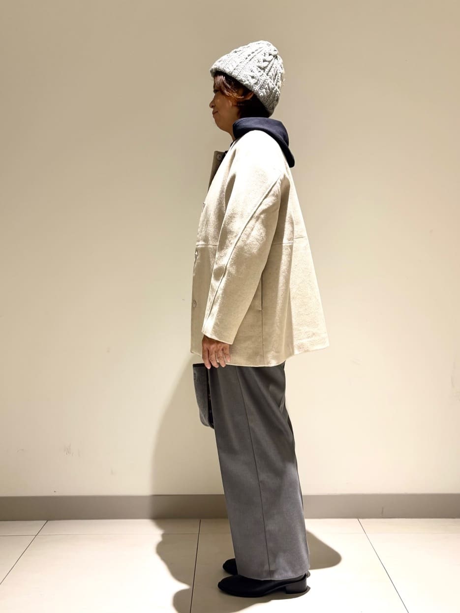 Haruさんの「Dessin｜【洗える】リブタートルネックニット」を使ったコーディネート