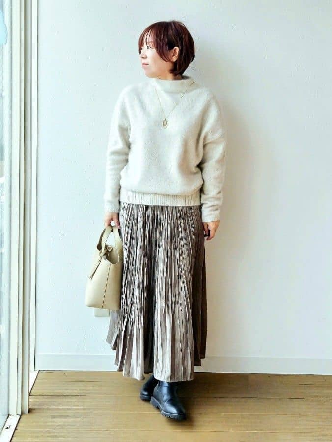 やじまさんの「UNTITLED｜【スタイリッシュ／オンオフ兼用】ウールチェスターコート」を使ったコーディネート
