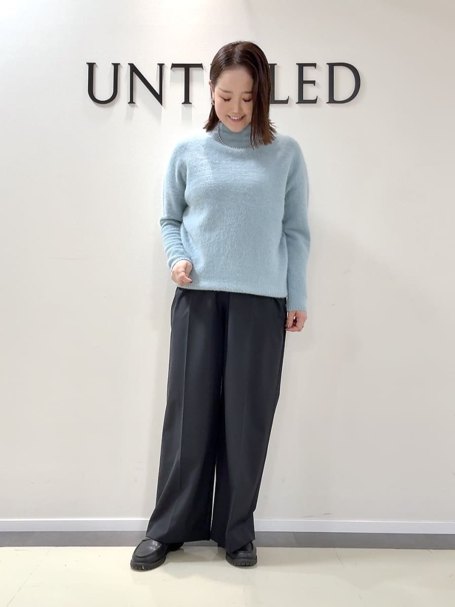 YUIさんの「UNTITLED｜【はっ水機能/フード取り外し可】ミディダウンコート」を使ったコーディネート