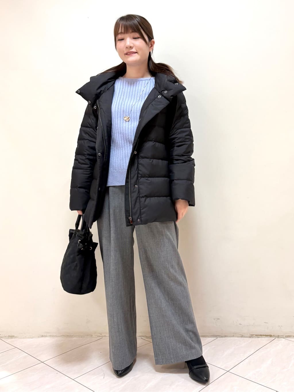 mikiさんの「Reflect｜【SS-4Lサイズ】フーデッドミドルダウンコート」を使ったコーディネート