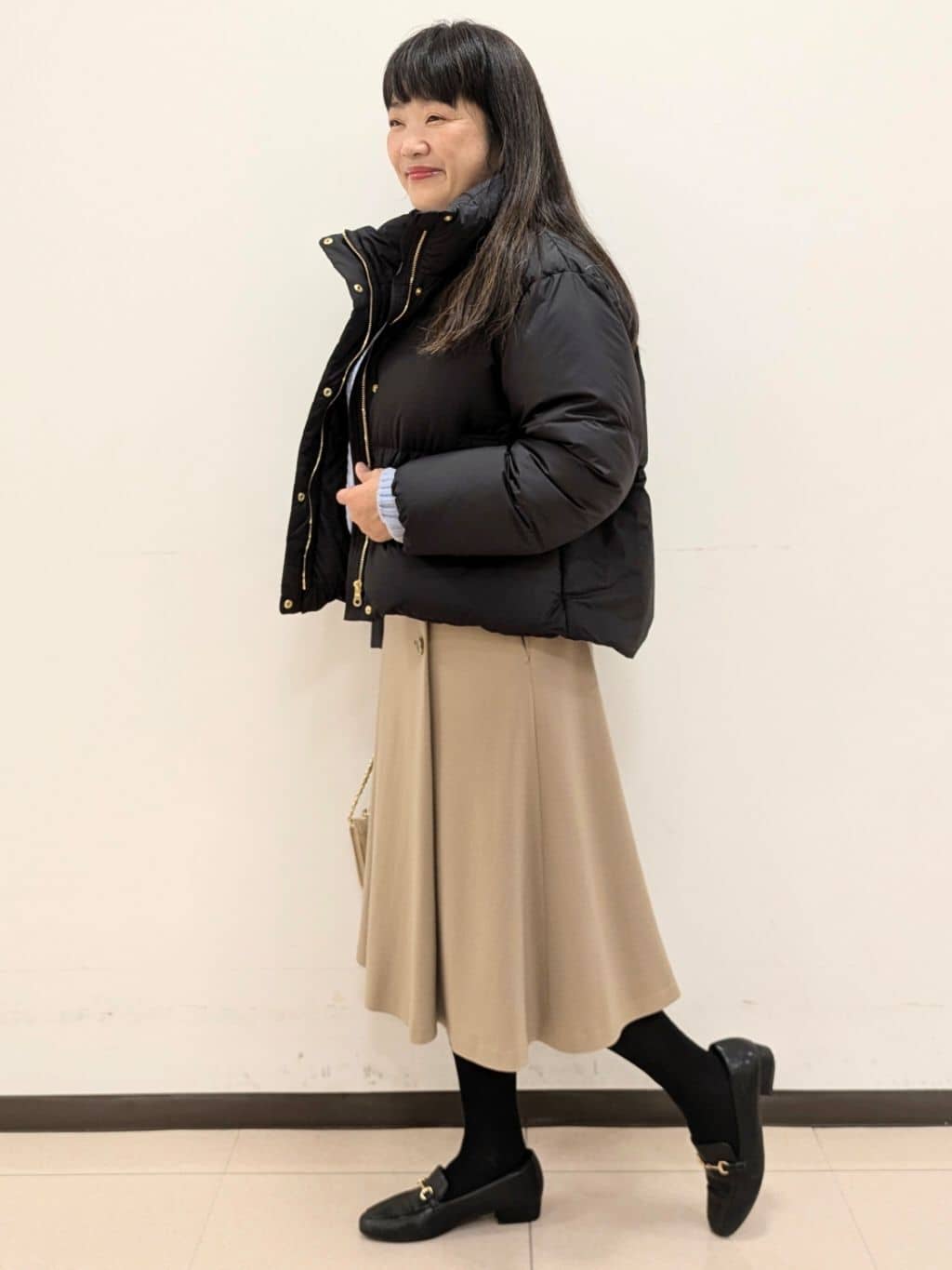 ともさんの「UNTITLED｜【トレンド/撥水機能/防寒】ショートダウンコート」を使ったコーディネート