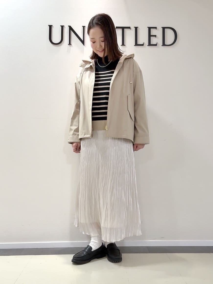 YUIさんの「UNTITLED｜【洗える/はっ水】リラクシーマウンテンパーカー」を使ったコーディネート