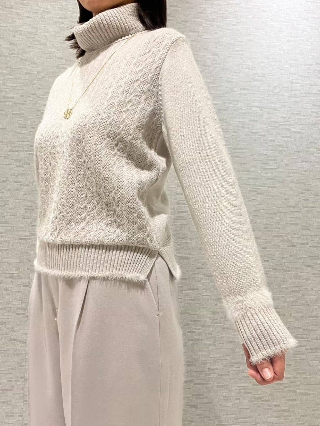 marikoさんの「Reflect｜【SS-4Lサイズ／ウエスト調整可】フーデッドロングダウンコート」を使ったコーディネート