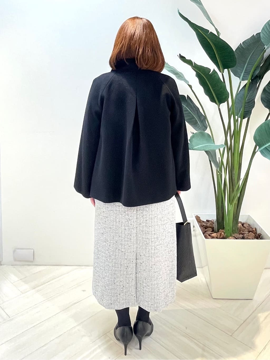 Tomoさんの「UNTITLED｜【着回しが効く／オンオフアウター】ウールショートコート」を使ったコーディネート