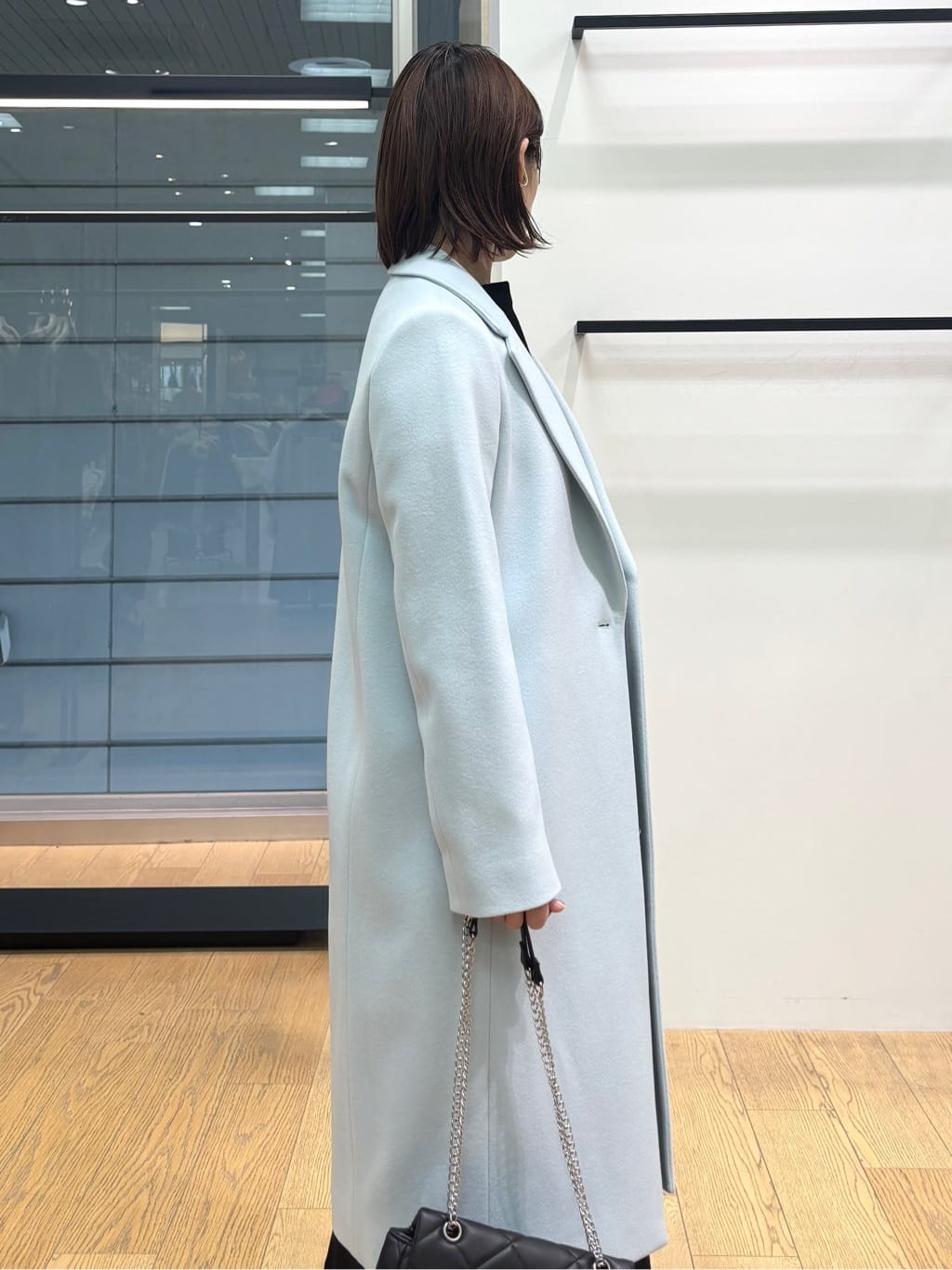 asamiさんの「INDIVI｜【SETUP可能／洗える／UVケア】ライトジャージ セミフレアスカート」を使ったコーディネート