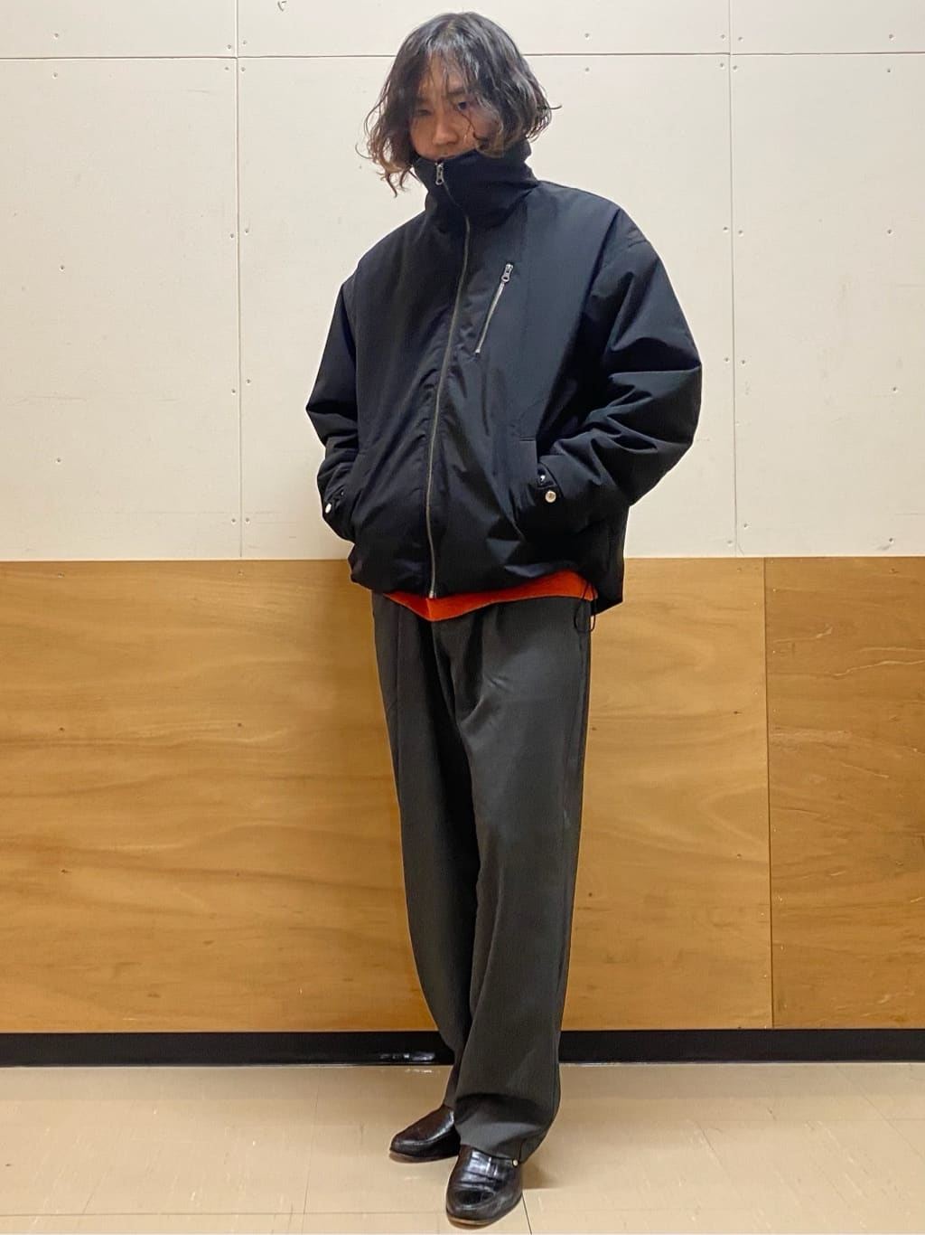 keyさんの「THE SHOP TK｜【包み込まれるような柔らかさ】配色モールニット 洗濯機OK」を使ったコーディネート