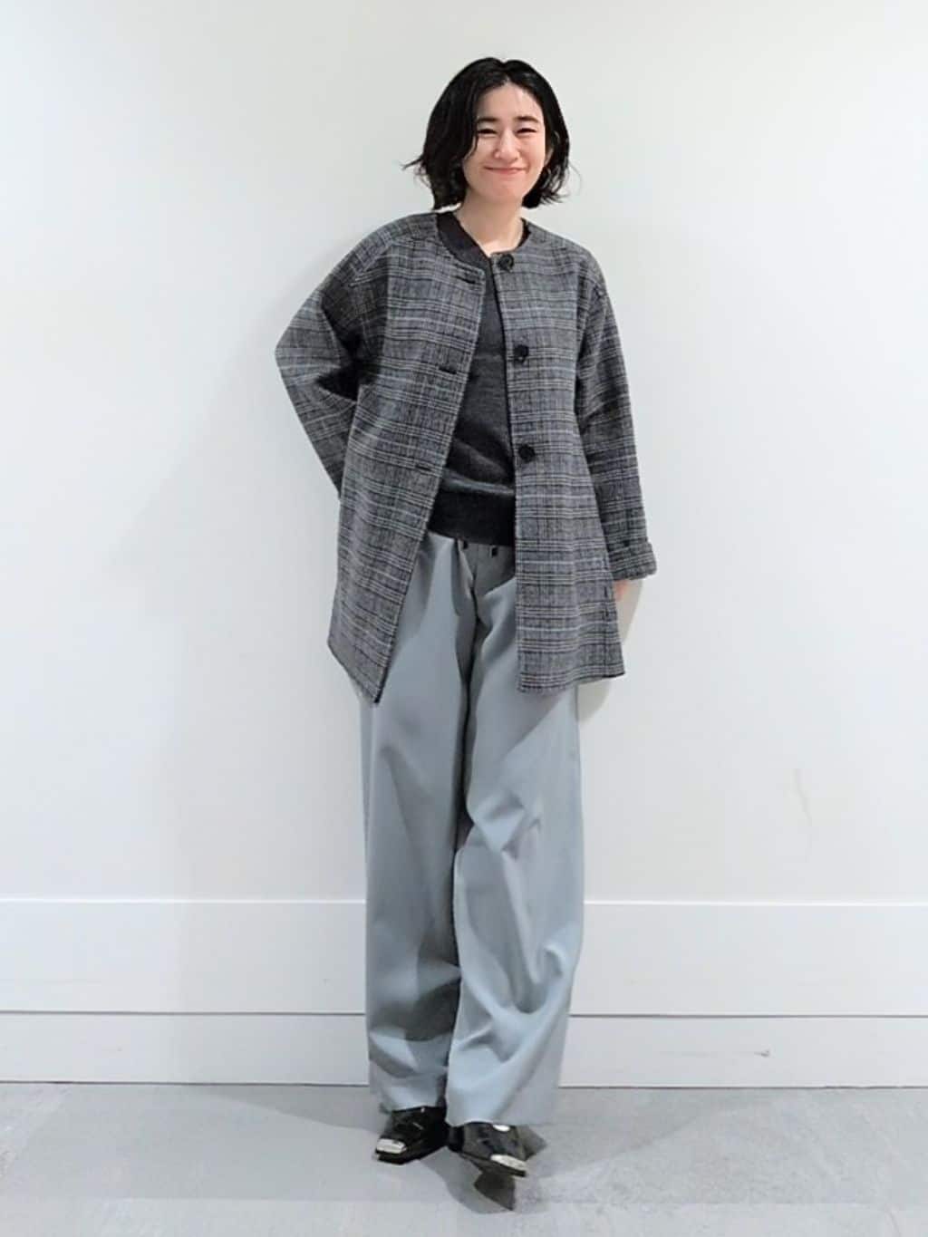 ミズタさんの「UNTITLED｜【ミディ丈/軽やか】セミラグランリバー コート」を使ったコーディネート