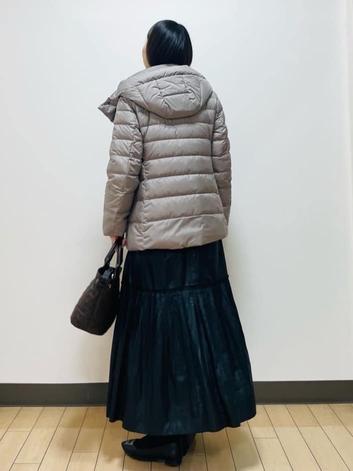 Riiさんの「Reflect｜【腰周りすっきり◎】プリーツギャザースカート」を使ったコーディネート