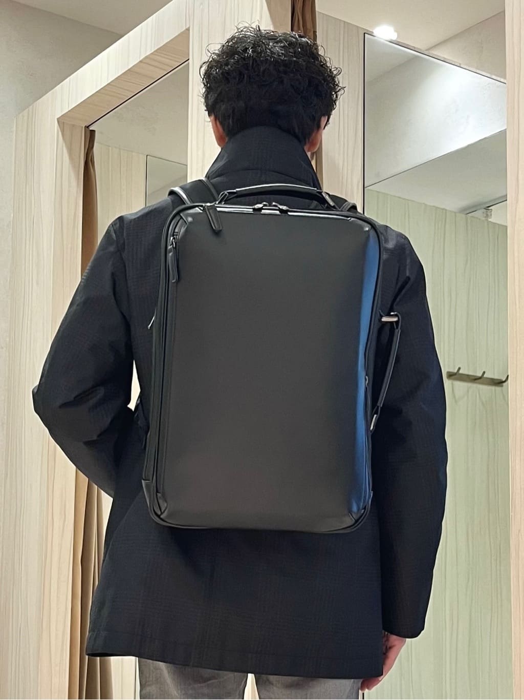URAさんの「TAKEO KIKUCHI｜【3WAY】グレンチェック ダウンライナー ブルゾン」を使ったコーディネート