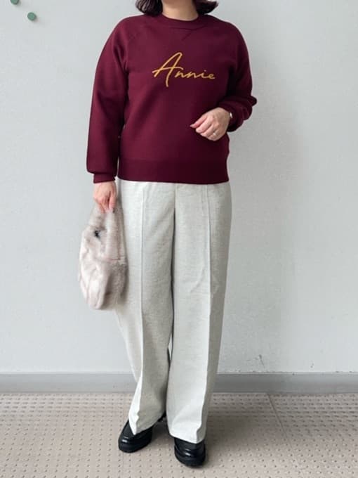 Asamiさんの「DRESSTERIOR｜アニージャカードニット」を使ったコーディネート