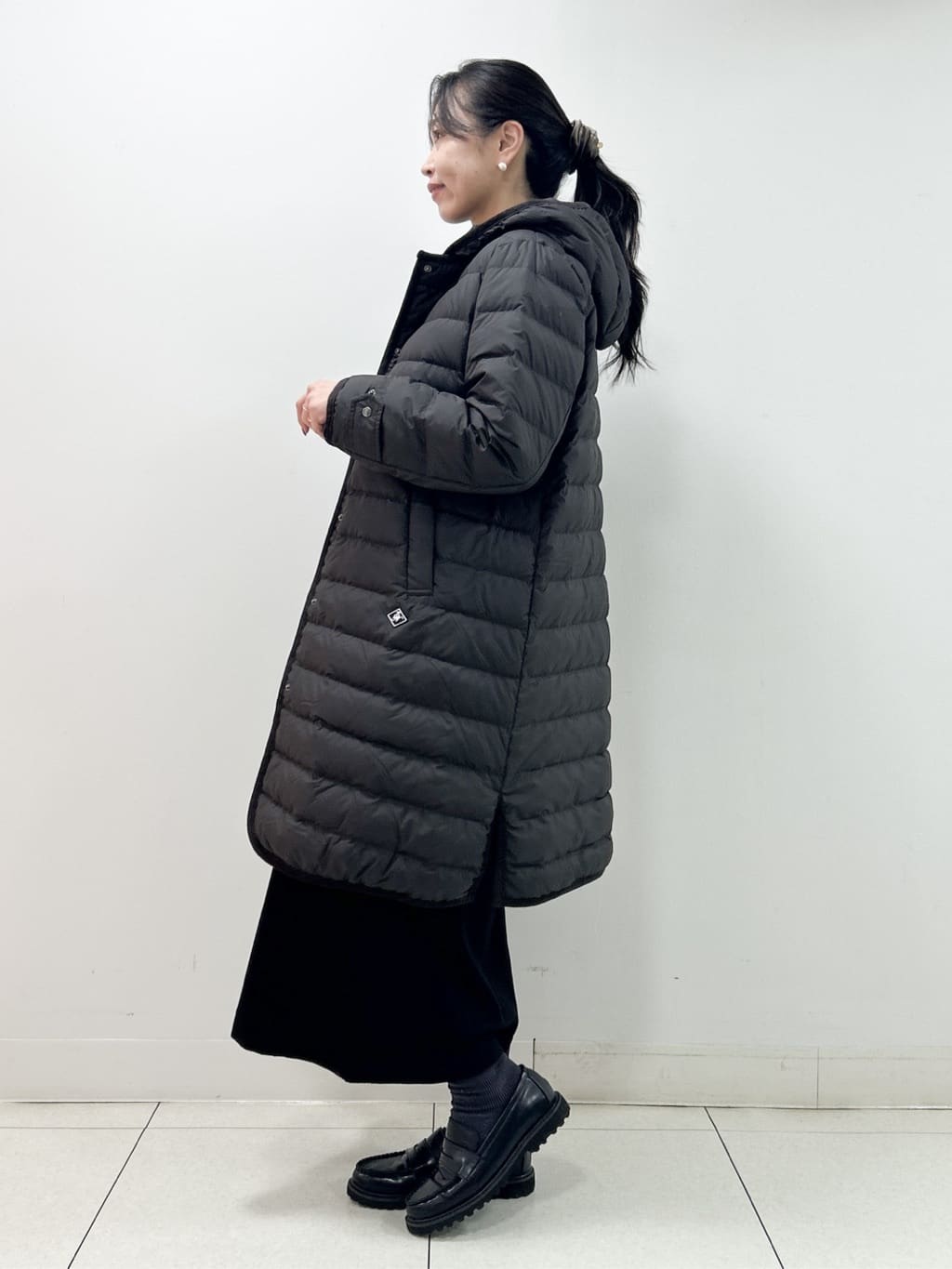 Kaiさんの「Dessin｜【撥水・2WAY】ミュラーダウンコートロング丈」を使ったコーディネート