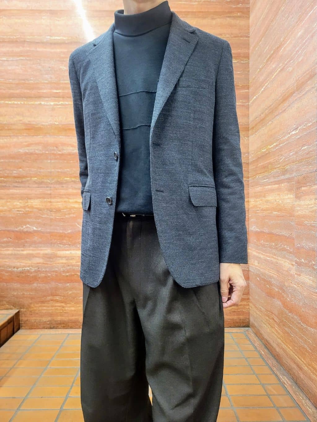 piroyaさんの「TAKEO KIKUCHI｜【Sサイズ～】ラッセルメッシュ ジャケット」を使ったコーディネート