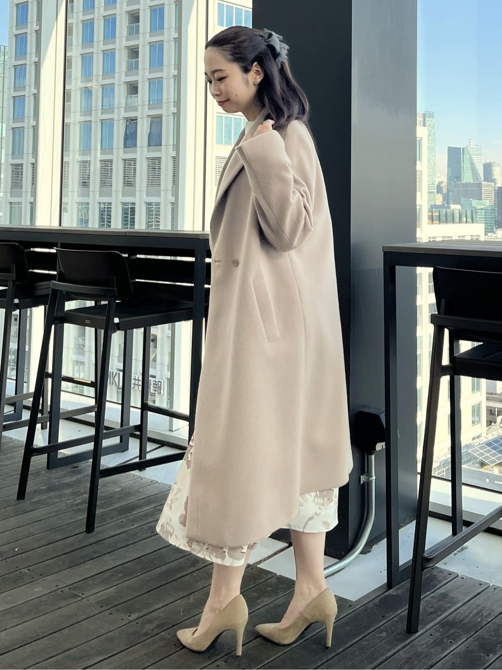 Saekoさんの「COUP DE CHANCE｜【日本製】チェスター風コート」を使ったコーディネート