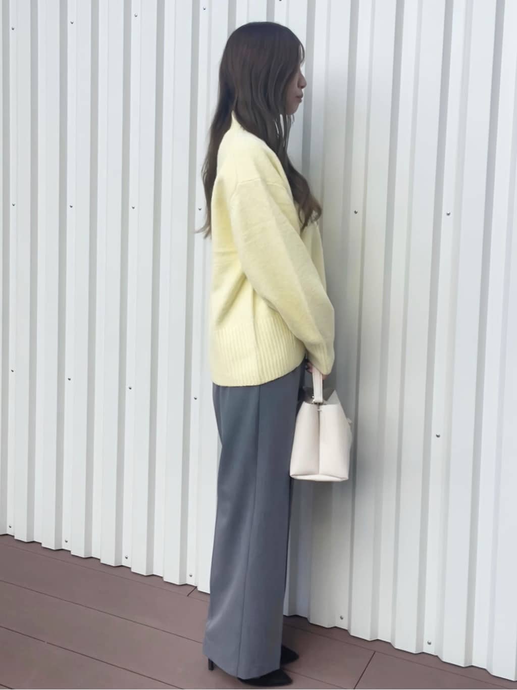 Ramuさんの「OPAQUE.CLIP｜ふわふわハイネックニット【洗濯機OK】」を使ったコーディネート