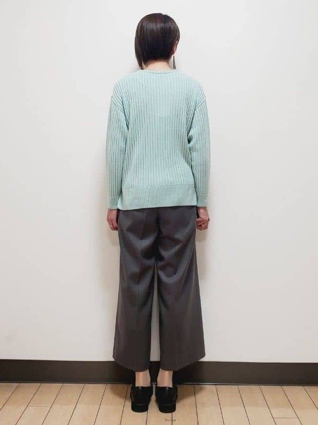 yuuさんの「Reflect｜【腰周りすっきり◎】ワイドクロップドパンツ」を使ったコーディネート