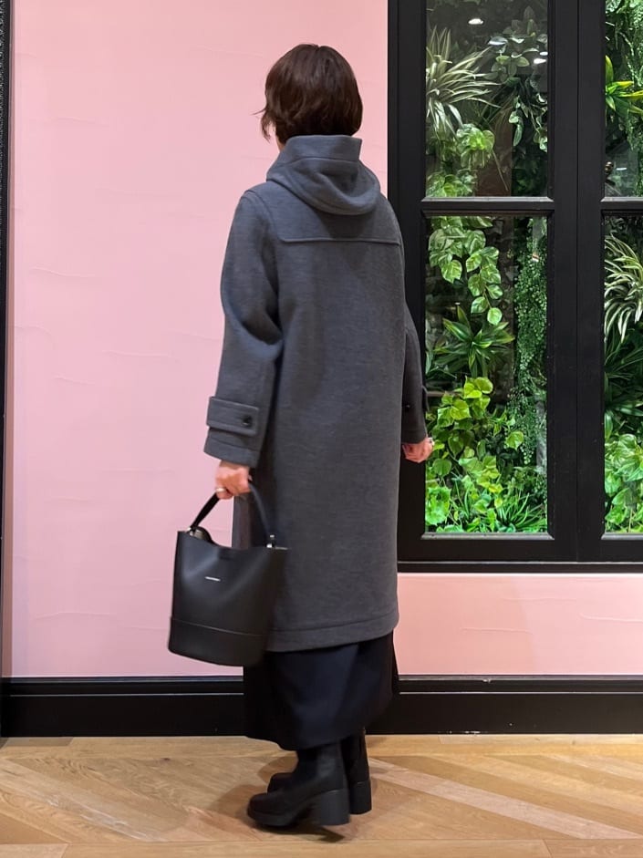 ogataさんの「DRESSTERIOR｜◆Superfineリサイクルメルトンダッフルコート」を使ったコーディネート