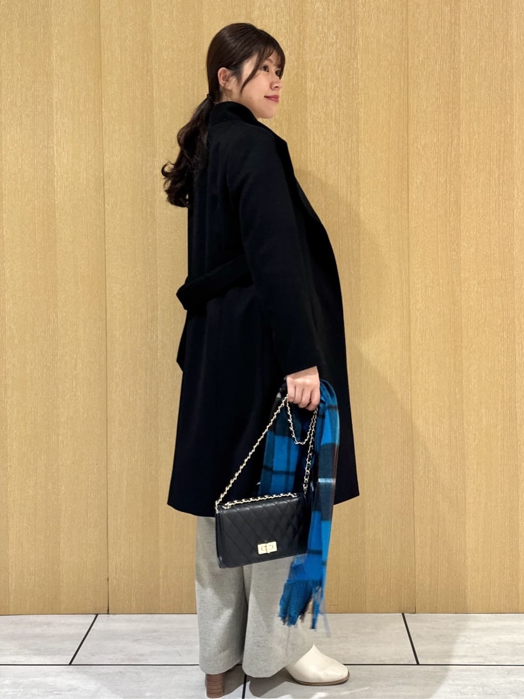 nanaさんの「UNTITLED｜【8色展開/洗える】ウールカシミヤ ハイネックニット」を使ったコーディネート