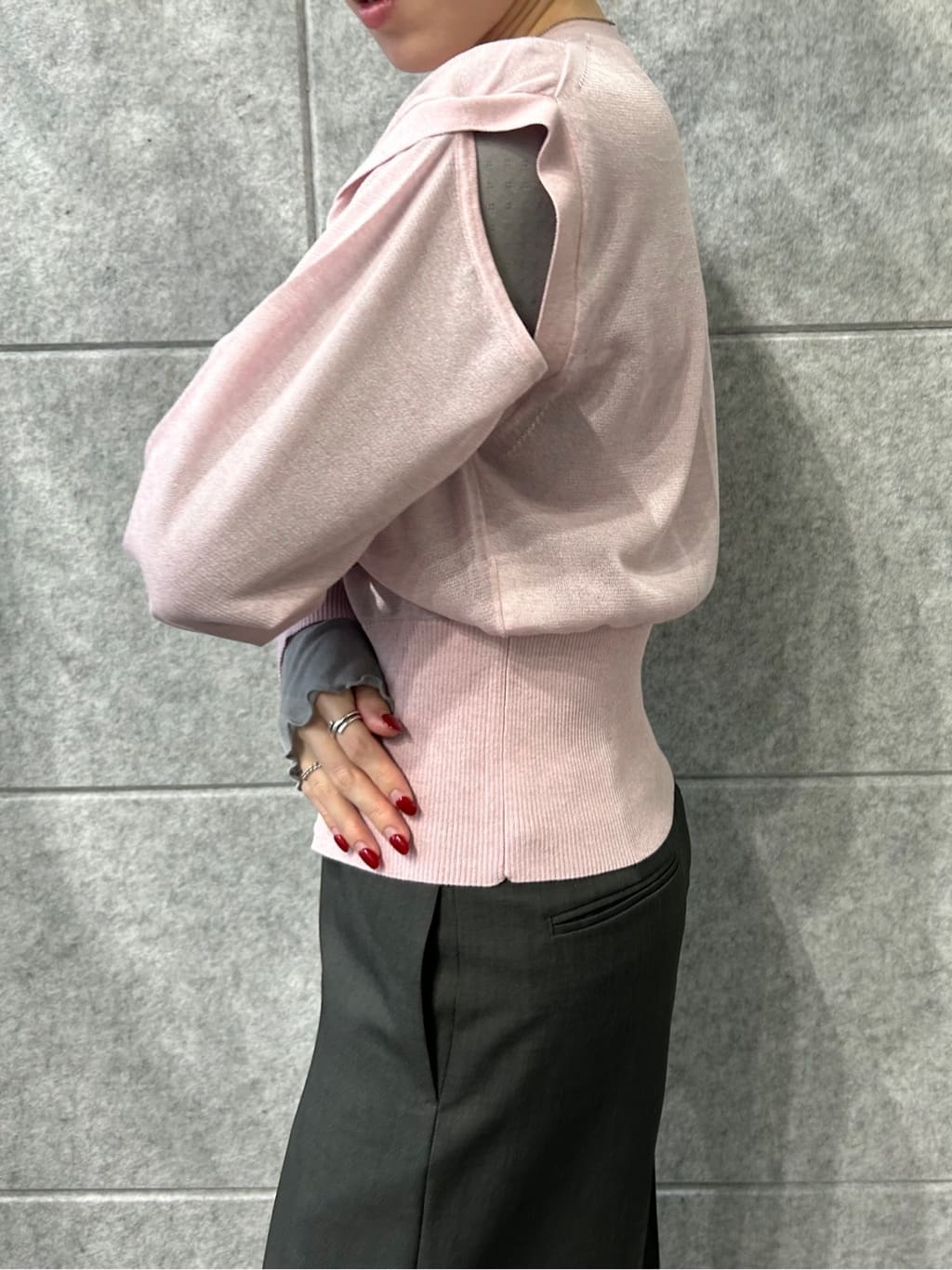 honoka Aさんの「CODE A｜multiway knit cardigan」を使ったコーディネート