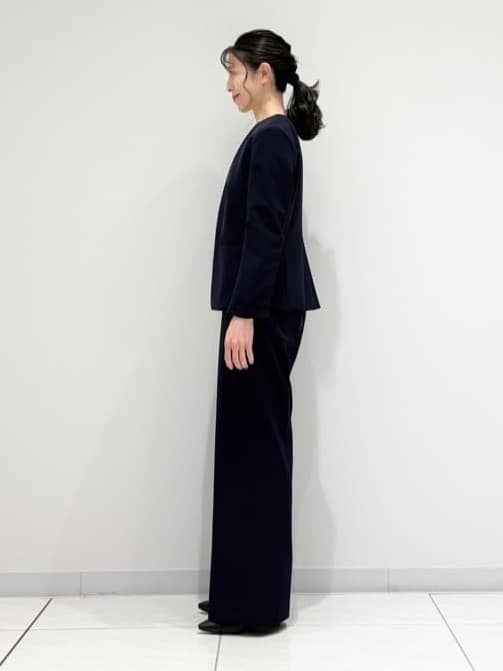kayoさんの「INDIVI｜【洗える／透けにくい】ダイヤ柄プリントブラウス」を使ったコーディネート