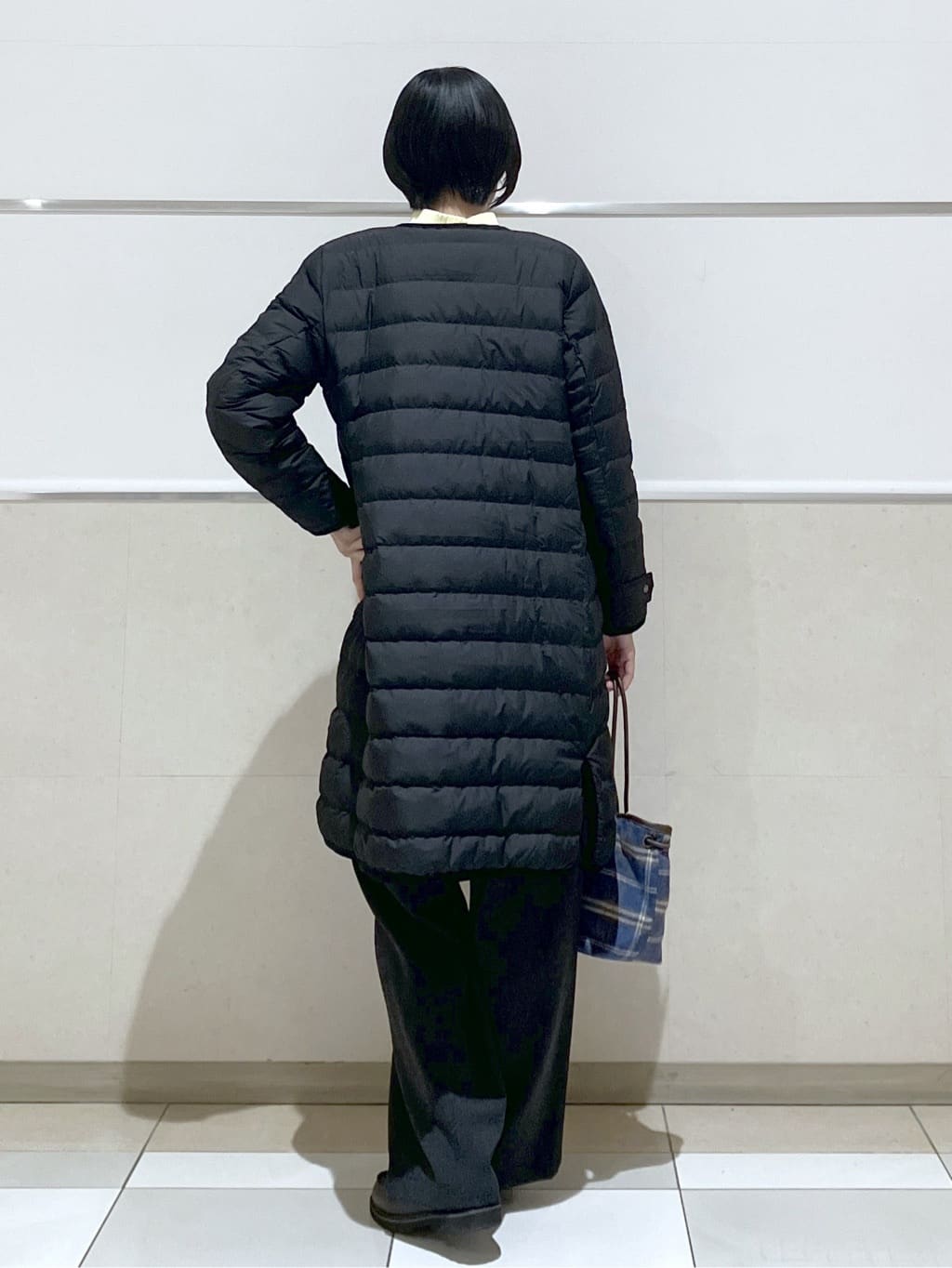 eriko さんの「Dessin｜【撥水・2WAY】ミュラーダウンコートロング丈」を使ったコーディネート