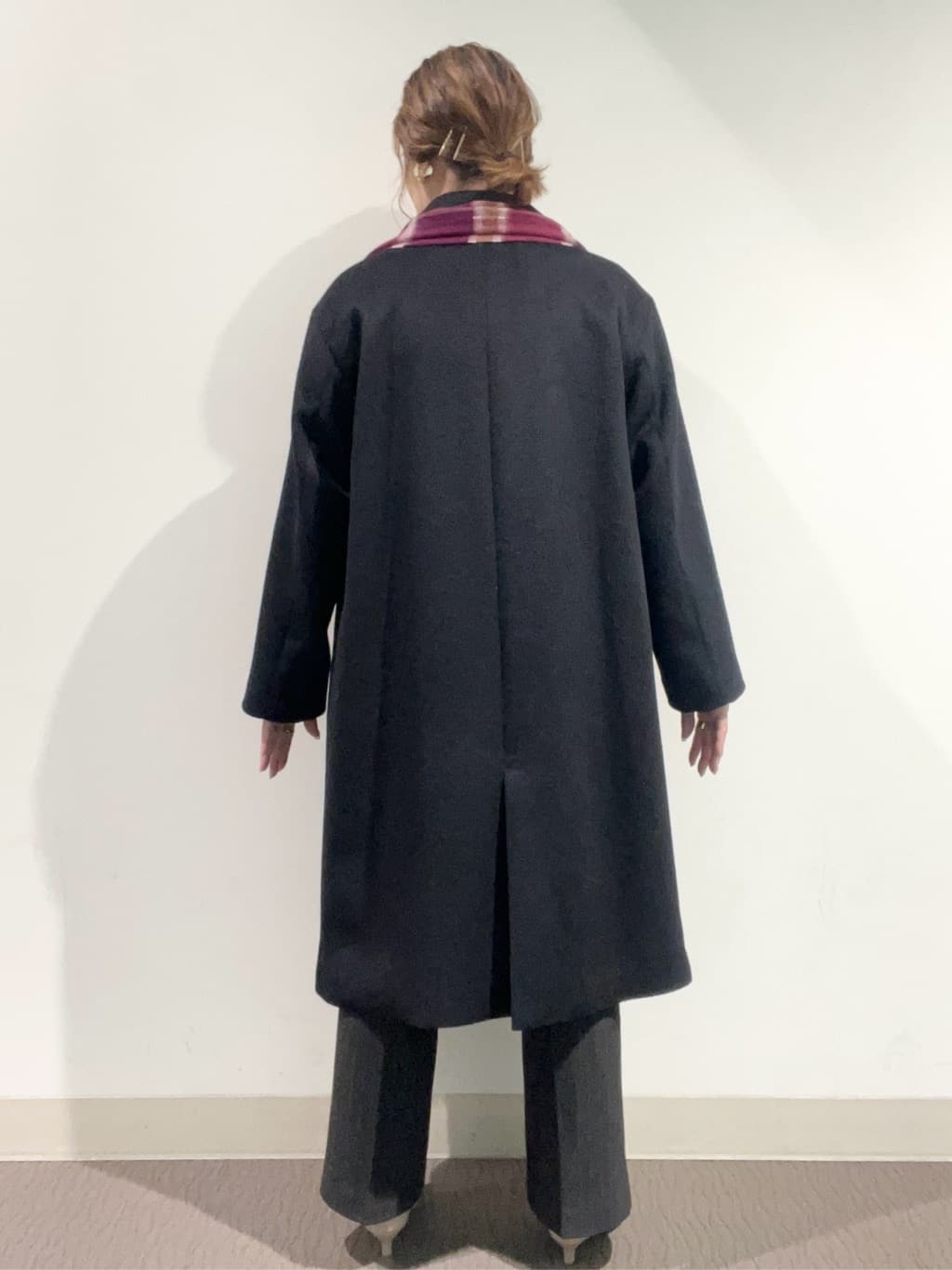 のん.Yさんの「OPAQUE.CLIP｜カシミヤブレンドウールチェスターコート」を使ったコーディネート