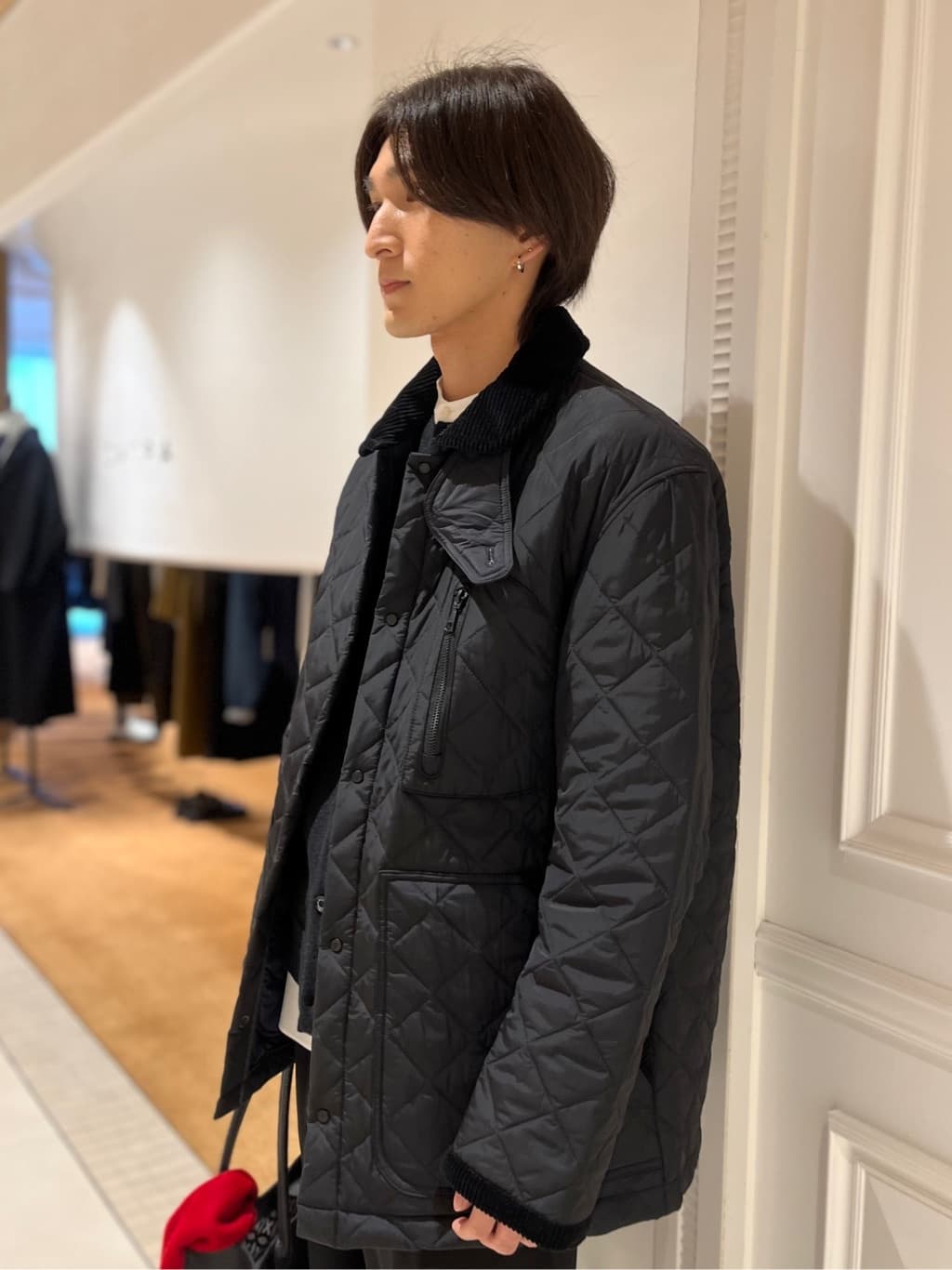 Watanabeさんの「DRESSTERIOR｜◆キルティング ハンティングジャケット」を使ったコーディネート