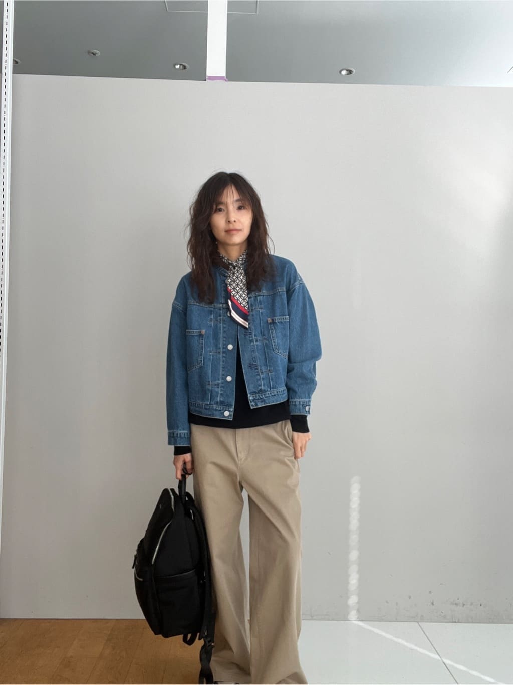 misaさんの「DRESSTERIOR｜【洗える/7色展開】ウォッシャブルコットンカシミヤニット」を使ったコーディネート