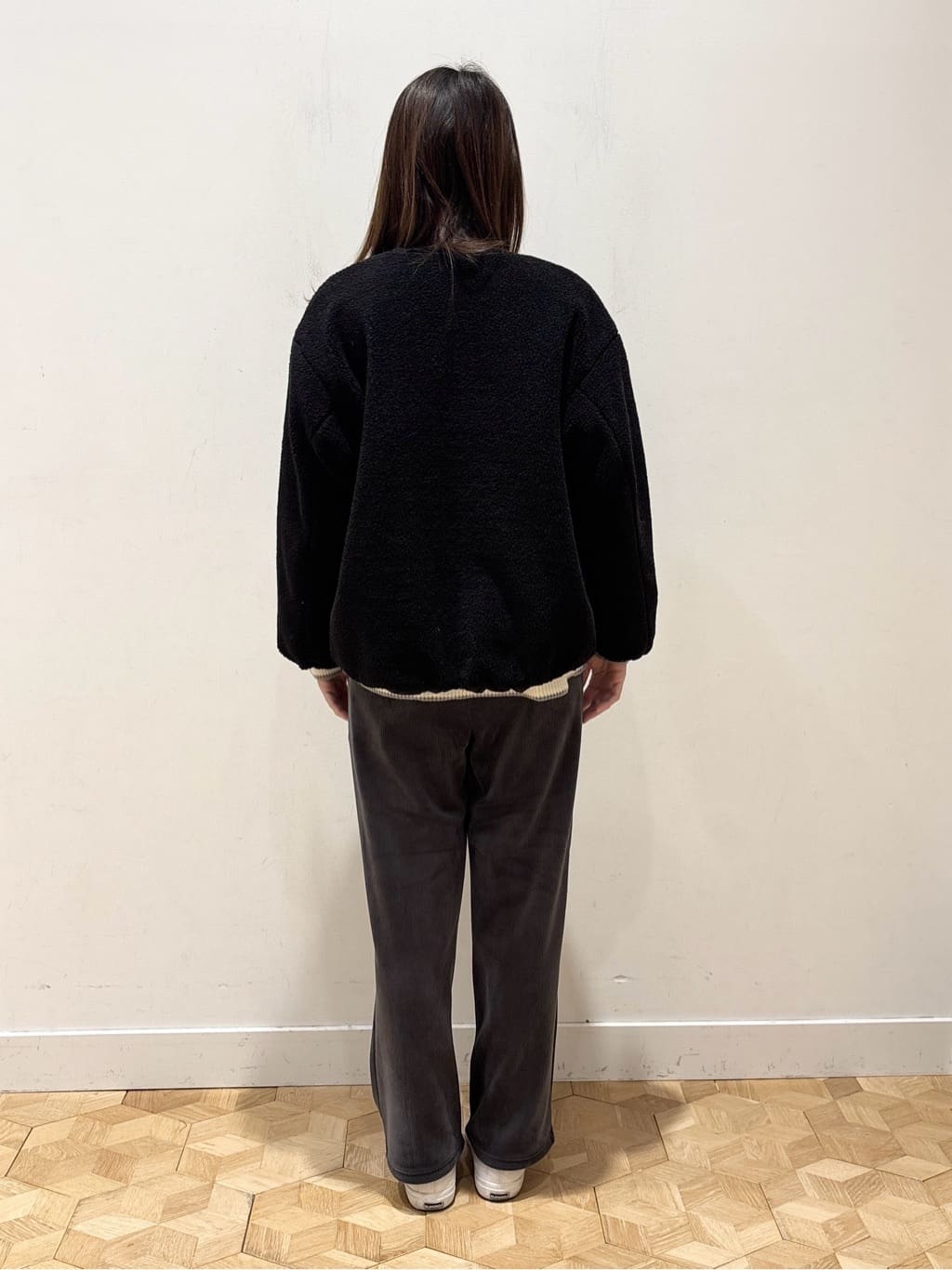 YUMIさんの「Dessin｜【2WAY】リバーシブルタフタボアアウター」を使ったコーディネート