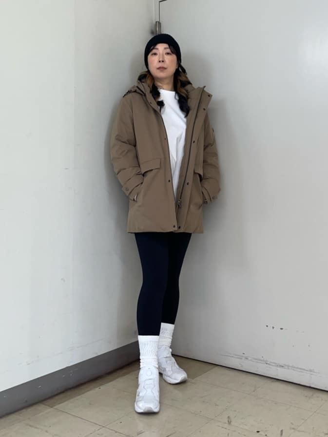 iwさんの「TAKEO KIKUCHI｜【None Of Stress】ストレッチ ダウンブルゾン」を使ったコーディネート