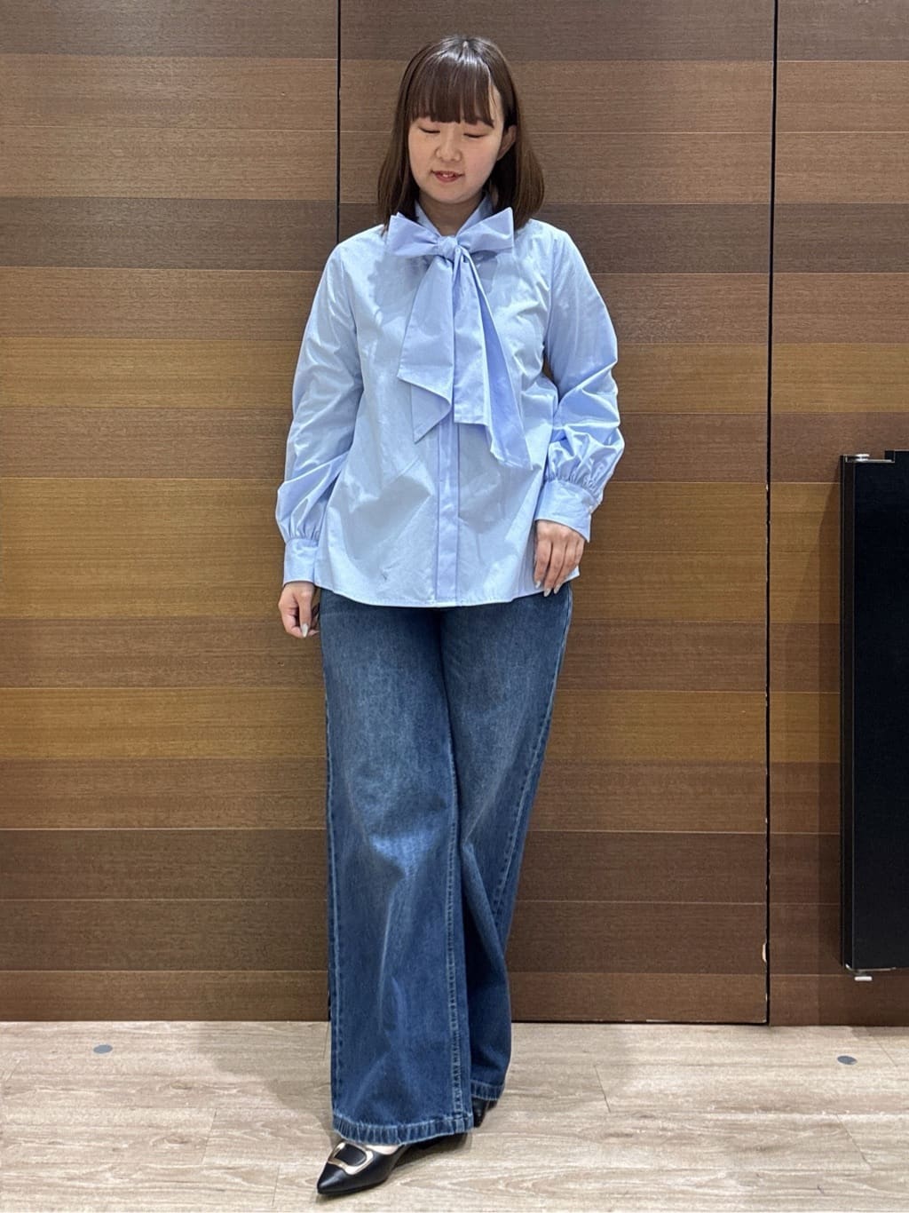 yumeさんの「OPAQUE.CLIP｜《通勤対応》ツイードジレ【洗える】」を使ったコーディネート