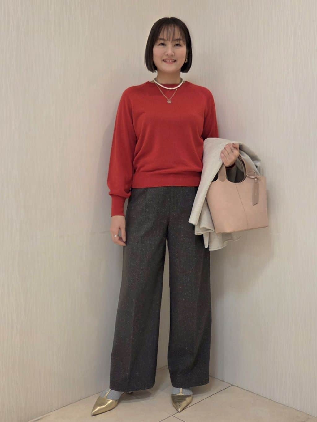naokoさんの「UNTITLED｜【ミディ丈/軽やか】セミラグランリバー コート」を使ったコーディネート